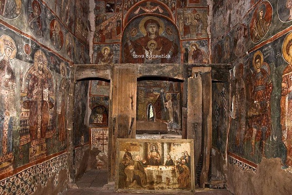The monastery of St Demetrius ,near Boboshevo, Kyustendil Province, Bulgaria. XV cen