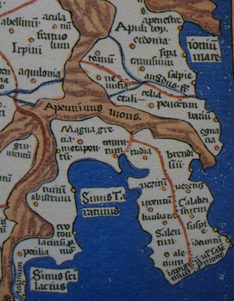 antiche mappe di terra d'otranto 17