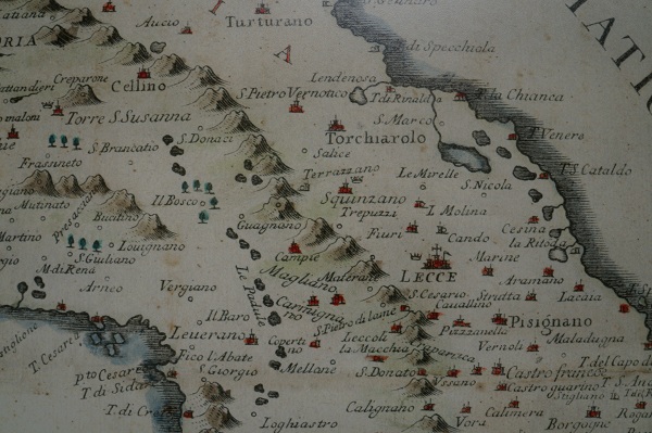 antiche mappe di terra d'otranto 2