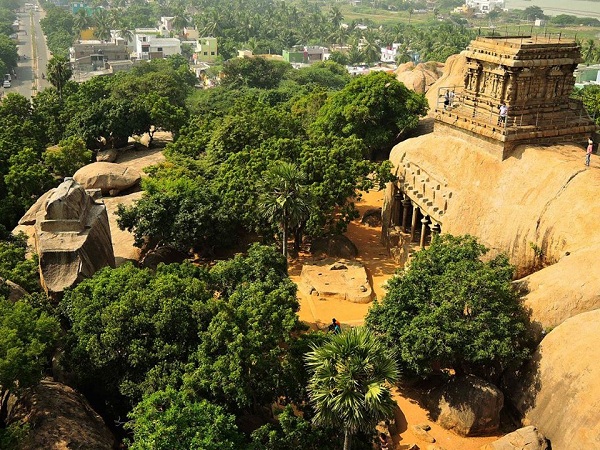 Il tempio rupestre di Varaha Perumal in India