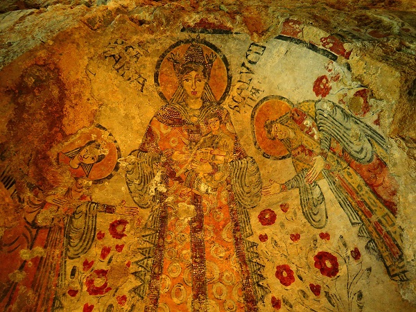 La cripta del Peccato Originale a Matera